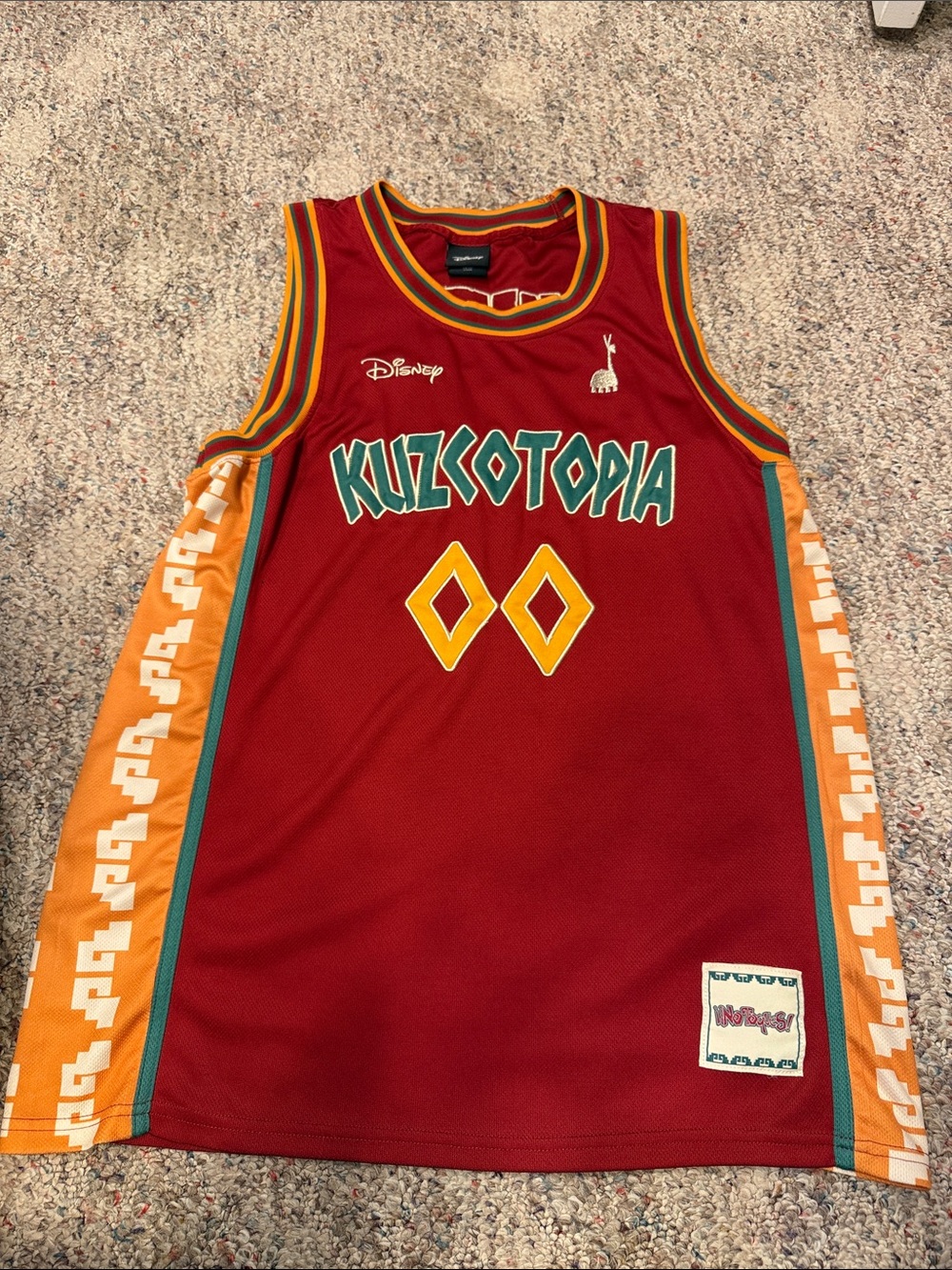 Disney Kuzcotopia Emperor’s New Groove Jersey